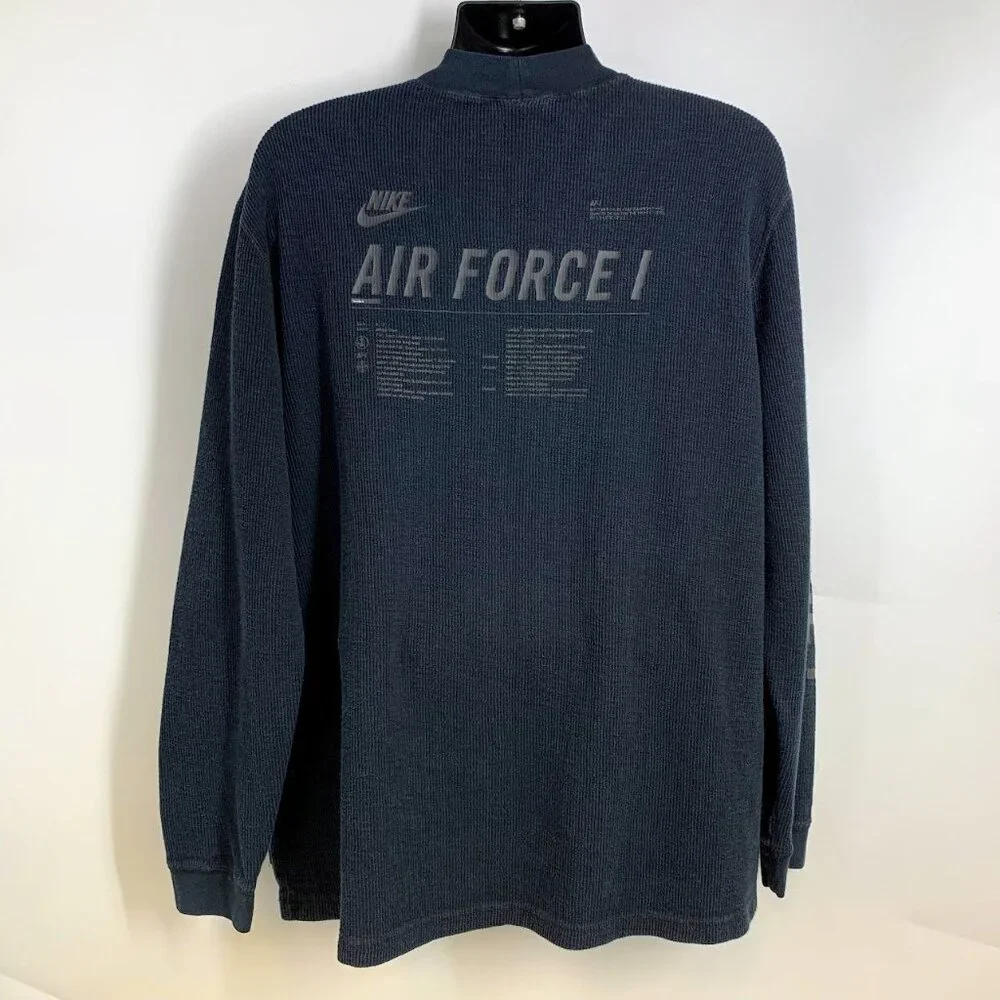Nike Sportswear Men's Air Force‎ 1 Long Sleeve Pullover Sweatshirt Size XXL